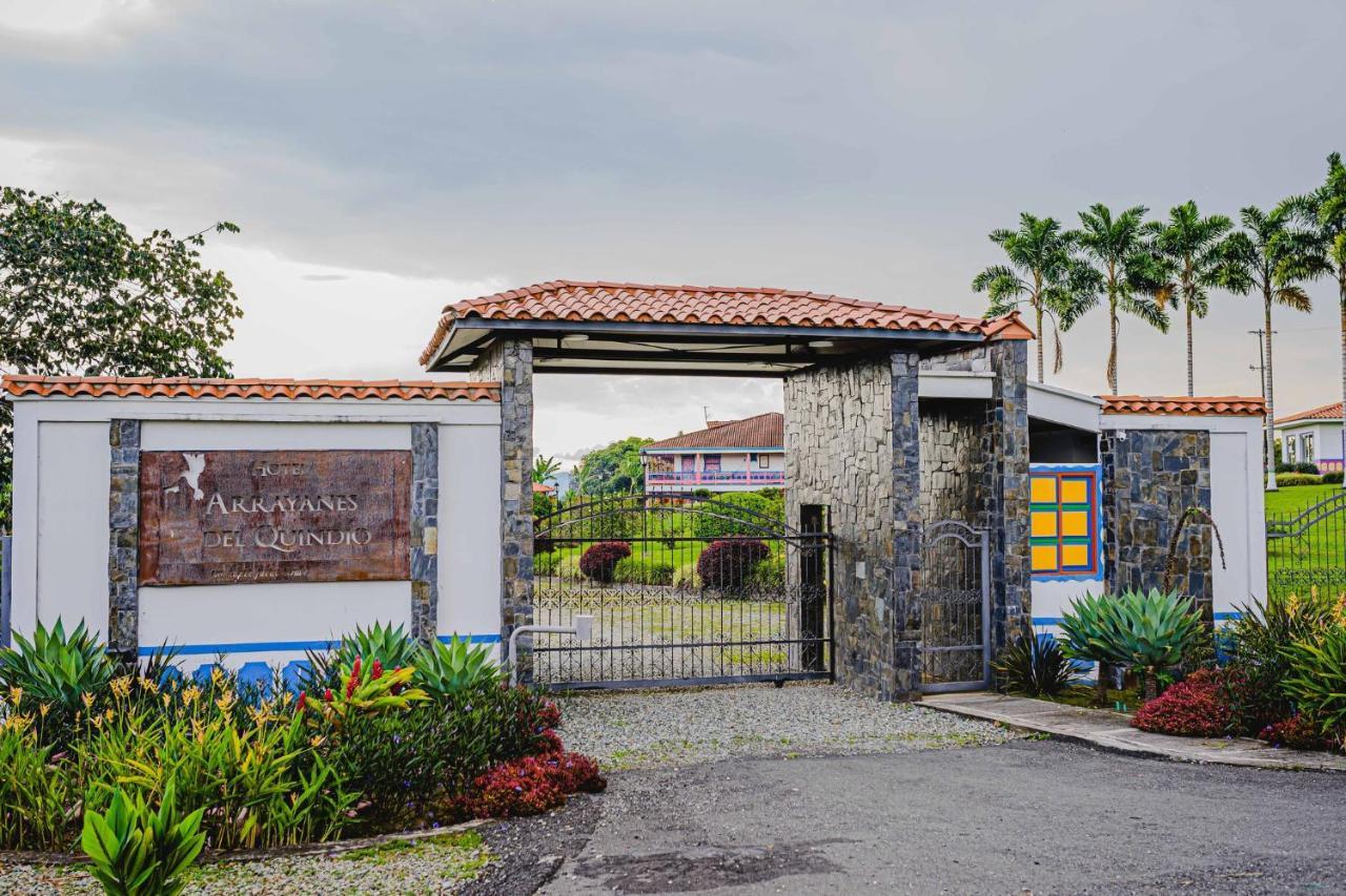 Hotel Arrayanes Del Quindio Монтенегро Екстер'єр фото